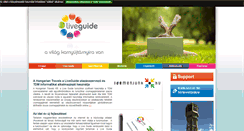 Desktop Screenshot of liveguide.hu